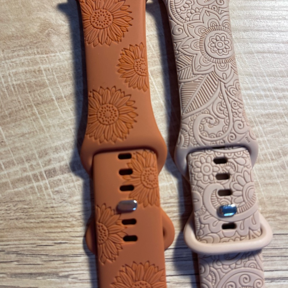 Sunflower Patterned Watch Bands - Picture 5 of 7